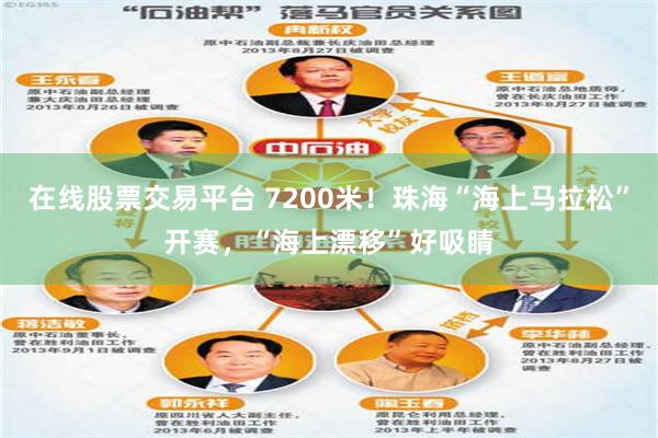 在线股票交易平台 7200米！珠海“海上马拉松”开赛，“海上漂移”好吸睛
