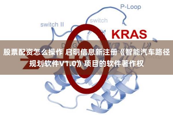 股票配资怎么操作 启明信息新注册《智能汽车路径规划软件V1.0》项目的软件著作权