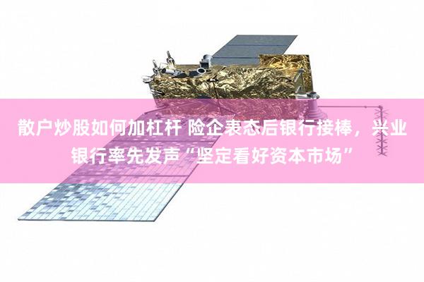散户炒股如何加杠杆 险企表态后银行接棒，兴业银行率先发声“坚定看好资本市场”